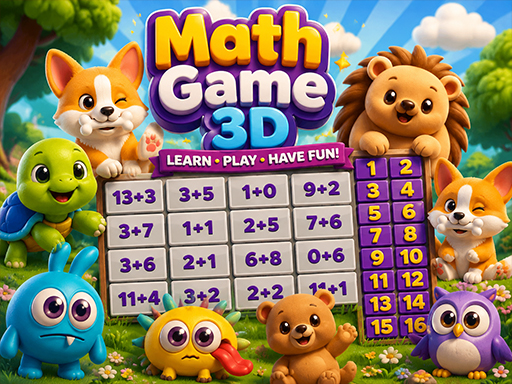 Math Game 3D game preview